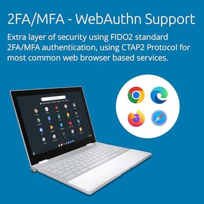 Vingerafdruklezer Kensington Llave de huella digital VeriMark™ Guard USB-C - FIDO2, WebAuthn/CTAP2 y FIDO U2F - Multiplataforma - thumbnail