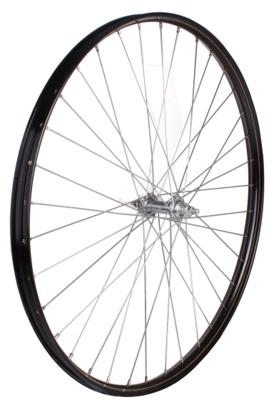 Hi-point voorwiel 28 x 1 5/8 x 1 3/8 aluminium 36g zwart