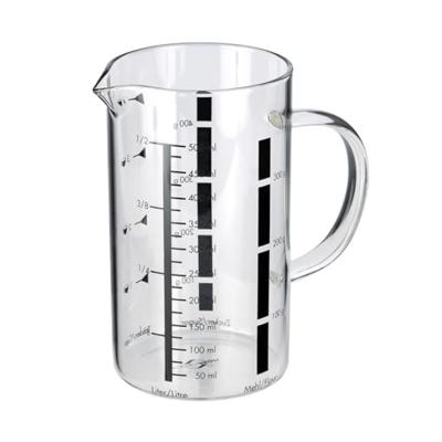 KUCHENPROFI - Keukenhulpen - Glazen maatbeker 0,5l