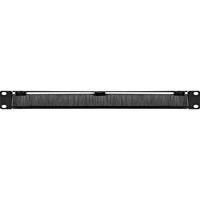 Renkforce RF-3429140 19 inch Afdekking met borstels voor patchkast 1 HE Zwart - thumbnail