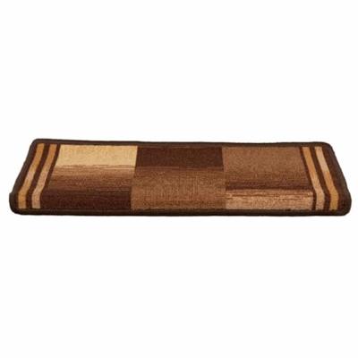 VidaXL Trapmatten zelfklevend 10 st 65x21x4 cm bruin VidaXL Trapmatten zelfklevend 10 st 65x21x4 cm bruin