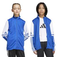 adidas Squadra 25 Trainingsjack Kids Blauw Wit - thumbnail