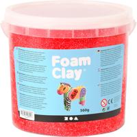 Foam Clay - rood, 560gr. - thumbnail