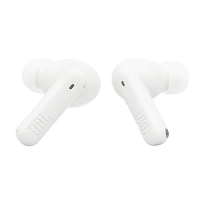JBL Wave Beam 2, True Wireless Noise Cancelling Bluetooth Earbuds met 40 uur afspeeltijd, JBL Pure Bass Sound, Smart Ambient Technologie en Multi-Point Verbinding, in Wit