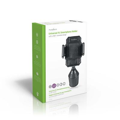 Nedis scmt200bk smartphone-houder voor de auto universeel 360° draaibaar - thumbnail