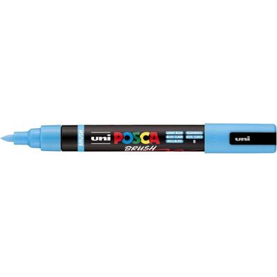 Paintmarker uni posca pc-5br brushpunt m lichtbl Paintmarker uni posca pc-5br brushpunt m lichtbl