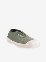 Katoenen tennisschoenen Elly BENSIMON® voor kinderen olijf - thumbnail