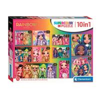 Clementoni legpuzzel super color 10in1 rainbow high - thumbnail