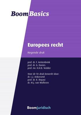 Europees recht - Laurens Ankersmit, René Repasi, Matthijs van Wolferen - ebook