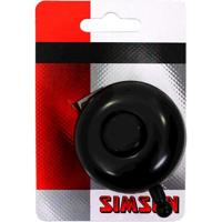 Simson fietsbel race zwart op kaart - thumbnail