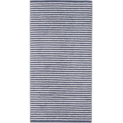 Cawö Cawo gastendoekje campus 30x50 Nachtblau