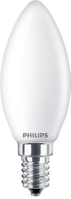 Philips LED 27217000 LED-lamp Energielabel F (A - G) E14 4.3 W = 40 W Warmwit (Ø x l) 3.5 cm x 9.7 cm 3 stuk(s)