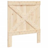 Hoofdbord 90x104 cm massief grenenhout - thumbnail