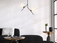 Hanglamp LUSAKA 2 deuren zwart - thumbnail