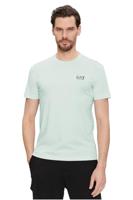 EA7 Emporio Armani Basic Logo T-Shirt Heren Lichtgroen - Maat L - Kleur: Groen | Soccerfanshop - thumbnail