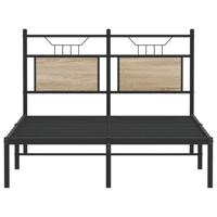 Bedframe zonder matras hout sonoma eikenkleurig 120x200 cm - thumbnail