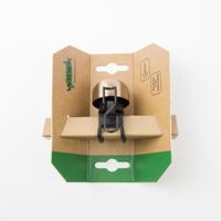 Qibbel Widek fietsbel "paperclip xxl" bell widek paperclip xxl red/black - thumbnail