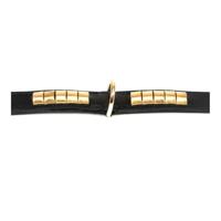 Hondenhalsband Gloria Duna Zwart Gouden (60 cm) (60 x 2.5 cm) - thumbnail