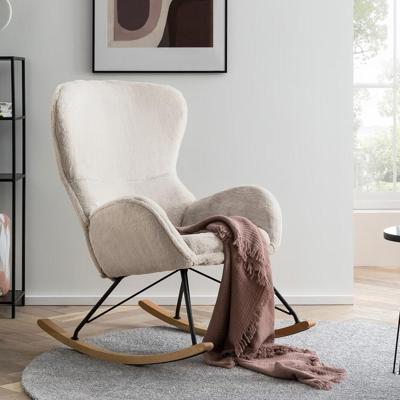 Artistiq Schommelstoel 'Chais' kleur beige