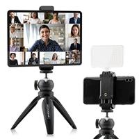 MOJOGEAR Telefoon- & Tablet houder voor statief - met cold shoe-mount - thumbnail