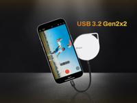 Externe Harde Schijf Biwin PM2000 512 GB Wit - thumbnail