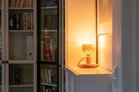 LED Lamp Globe Smokey Grey ⌀125mm 8W 260 lumen 2000K E27 dimbaar 55056 - thumbnail