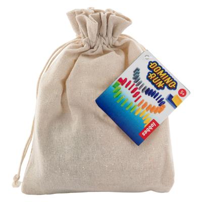 Grafix Dominostenen in katoenen tasje