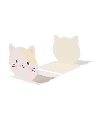HEMA Boekensteun 14.5x12.2cm staal kat - 2 stuks