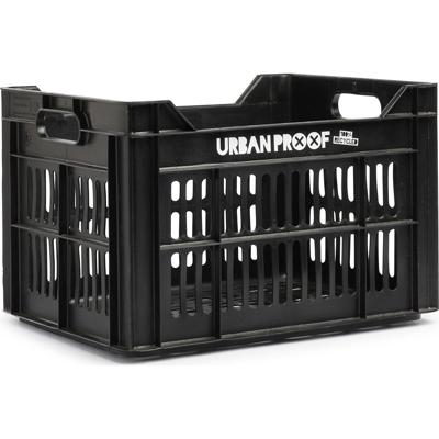 Urban Proof Fietskrat 30 liter Gerecycled Kunststof Black Urban Proof Fietskrat 30 liter Gerecycled Kunststof Black