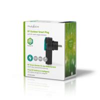 Nedis rfpom120fbk rf smart stekker outdoor ip44 aan/uit rf mesh range extender schuko type f 3680 w - thumbnail
