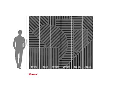 Komar Flair Fotobehang Jeux de Lignes - FLX6-037