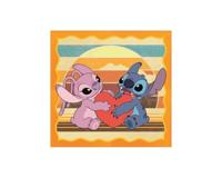 Clementoni puzzel 3x48 stukjes stitch disney - thumbnail