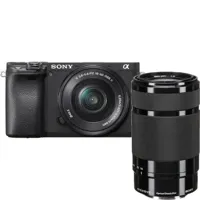 Sony A6400 body zwart + 16-50mm + 55-210mm - thumbnail
