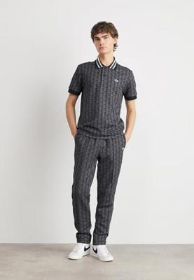 Lacoste Paris Monogram Trainingspak Heren Zwart - Maat XL - Kleur: Zwart | Soccerfanshop