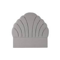 Hoofdbord Home ESPRIT Grijs Hout MDF 157 x 8 x 160 cm - thumbnail