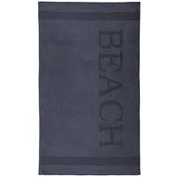 Beach Strandlaken Grijs (100x200 cm) - thumbnail
