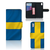 Xiaomi Redmi 7A Bookstyle Case Zweden - thumbnail