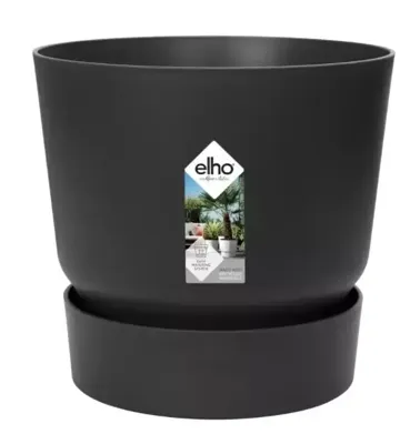 Elho pot greenville 25cm living black Elho pot greenville 25cm living black