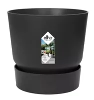Elho pot greenville 25cm living black - thumbnail