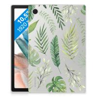 Samsung Galaxy Tab A8 2021/2022 | Siliconen hoesje | Leaves - thumbnail