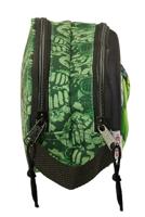 Pennenetui met 2 vakken Hulk Zwart Groen 21 x 8 x 6 cm 3D - thumbnail