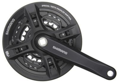 Shimano Altus FC-M371 Crankstel 170 mm 44-32-22T - Zwart