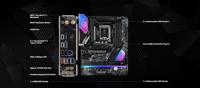 ASRock Phantom Gaming Z890 Lightning WiFi Moederbord Socket Intel LGA 1851 Vormfactor ATX Moederbord chipset Intel® Z890 - thumbnail