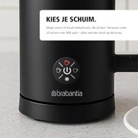 Brabantia BBEK1048 Melkopschuimer Zwart - thumbnail