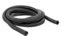 Delock 18853 Gevlochten hoes zelfsluitend 2 m x 13 mm zwart - thumbnail