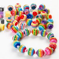 Creativ Company Kralen regenboog multi mix, 50st. - thumbnail