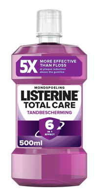 Listerine Listerine Total Care Tandbescherming Mondwater 500 ml - complete bescherming
