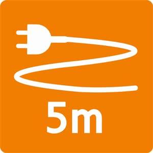 Stofzuiger met zak Haeger VC-12W.044A 1200 W 9 L Zwart