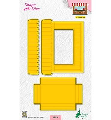 Nellie's Choice • shape die kerstkraampje 3st.