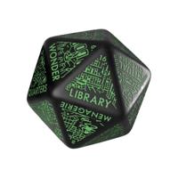 Viridian Jumbo Dice Dungeon Room Generator D20 Black - thumbnail